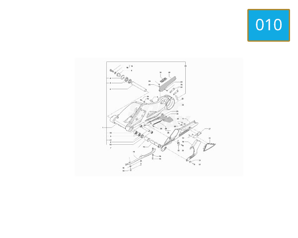 010 - REAR SWING ARM