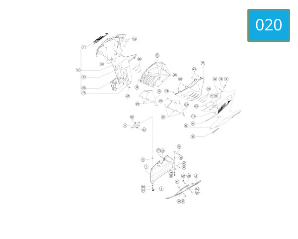 020 - COWLING LOWERS
