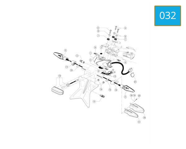 032 - TAIL LIGHT - BLINKER