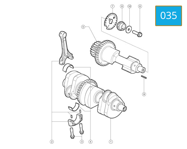 035 - CRANKSHAFT