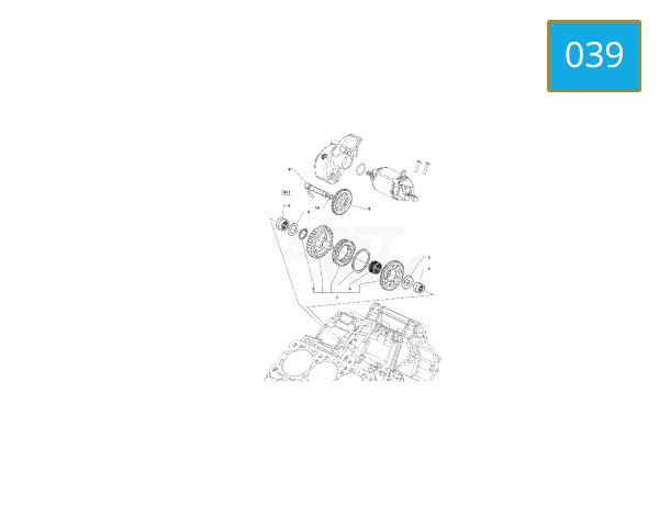 039 - STARTER GEARS
