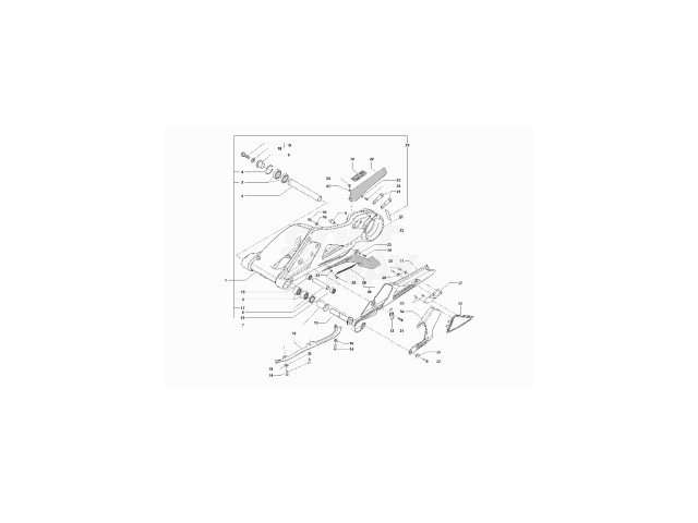 010 - REAR FRAME