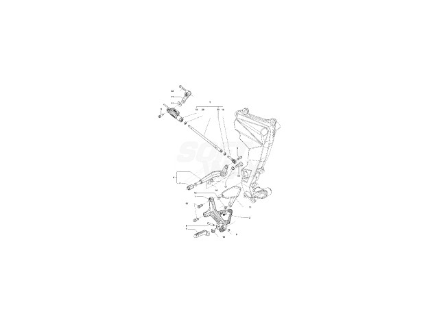 015 - FOOTREST LEFT