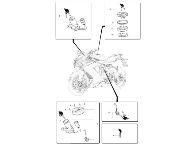 019 - LOCK ASSY