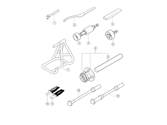 057 - WORKSHOP SERVICE TOOLS FRAME 1
