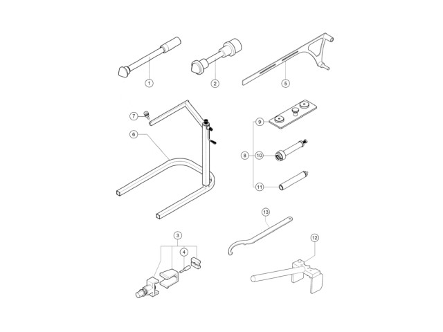 058 - WORKSHOP SERVICE TOOLS FRAME 2