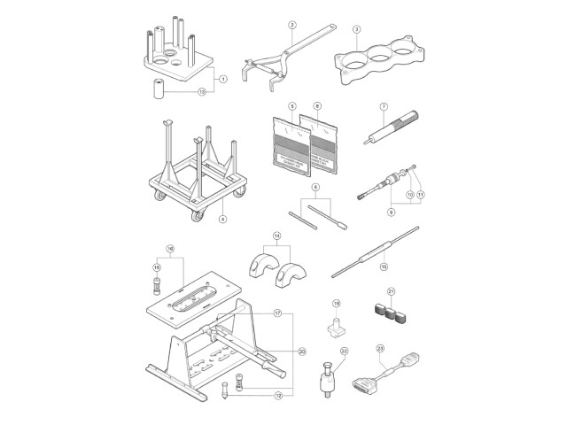 059 - WORKSHOP SERVICE TOOLS ENGINE