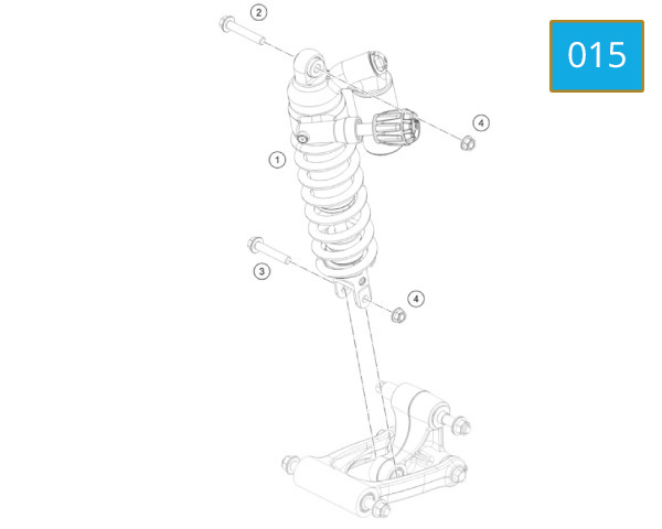 015 - SHOCK ABSORBER