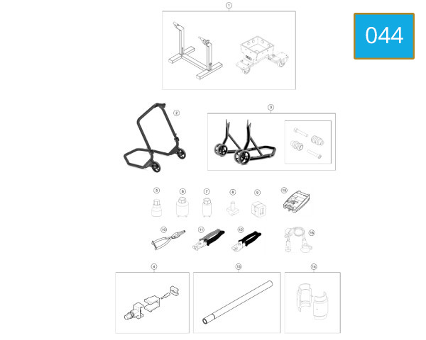044 - SERVICE TOOLS - FRAME