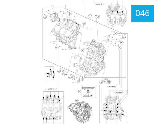 046 - ENGINE CASE