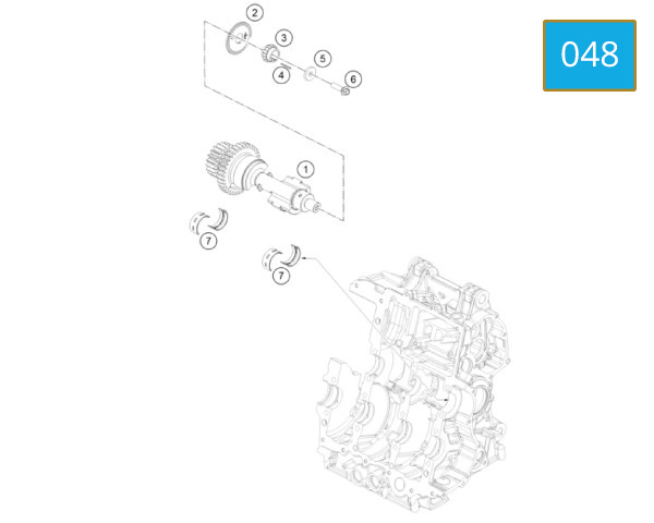 048 - BALANCER SHAFT