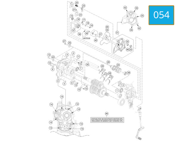 054 - SHIFTING MECHANISM