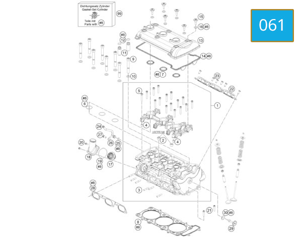 061 - CYLINDER HEAD