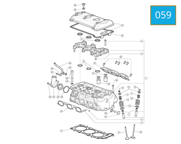 059 - CYLINDER HEAD