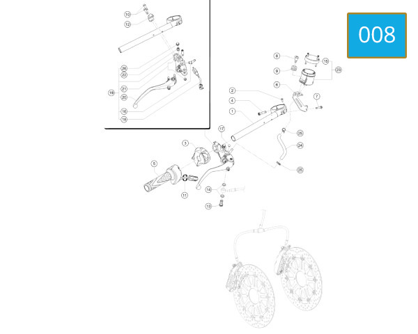 008 - HANDLEBAR RIGHT