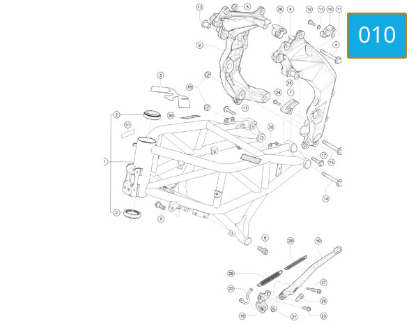 010 - FRAME FOR BLACK - RED - GREY