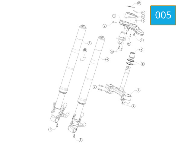 005 - FRONT FORK