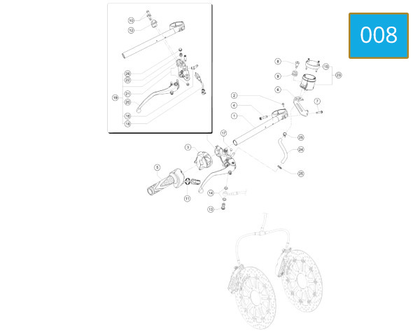 008 - HANDLEBAR RIGHT
