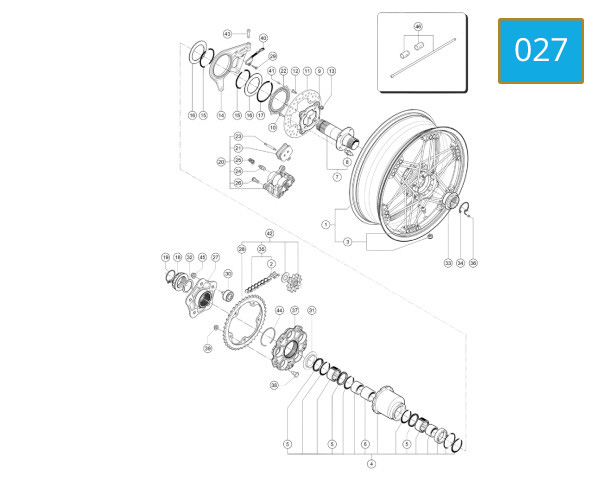 027 - REAR WHEEL
