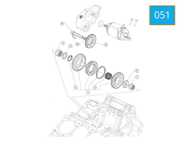 051 - ELECTRIC STARTER