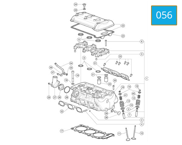056 - CYLINDER HEAD
