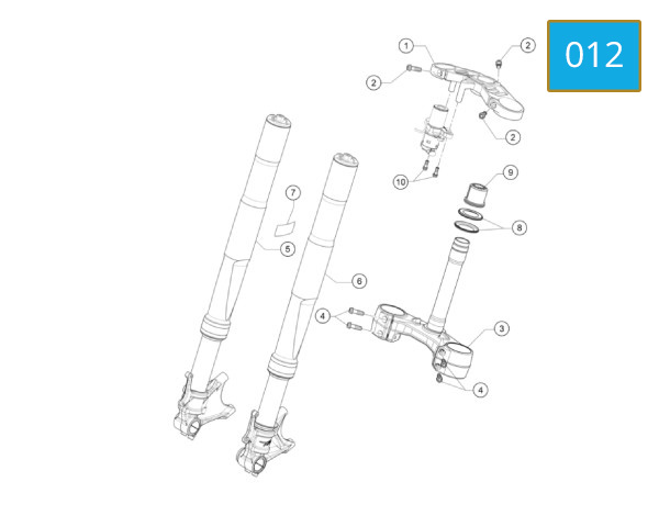 012 - FRONT FORK
