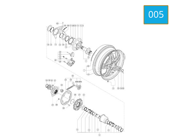 005 - REAR WHEEL