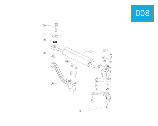 008 - FRONT SHOCK ABSORBER