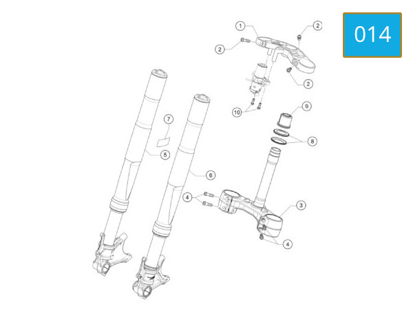 014 - FRONT FORK