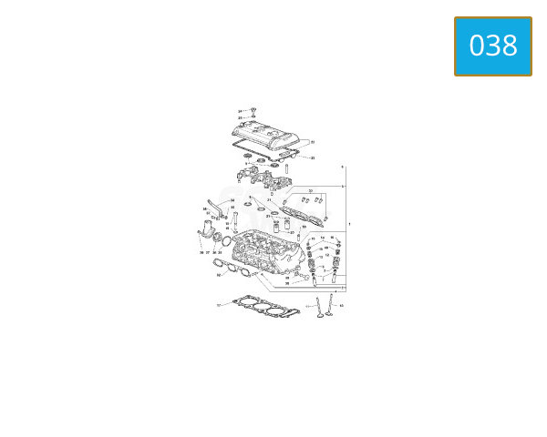 038 - CYLINDER HEAD