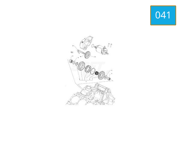 041 - STARTER GEARS