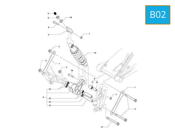 B02 - SHOCK ABSORBER