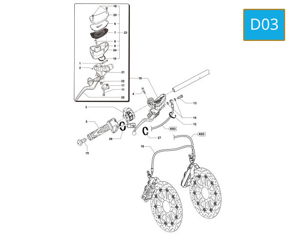 D03 - HANDLEBAR RIGHT