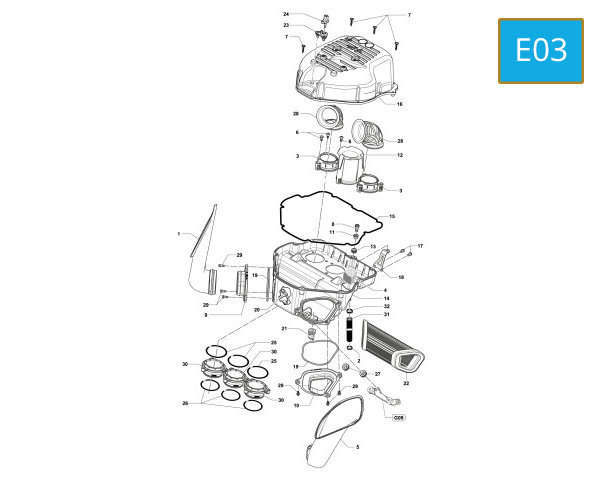E03 - AIR FILTER
