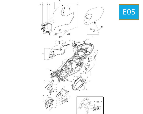 E05 - COVER - FRAME SEAT