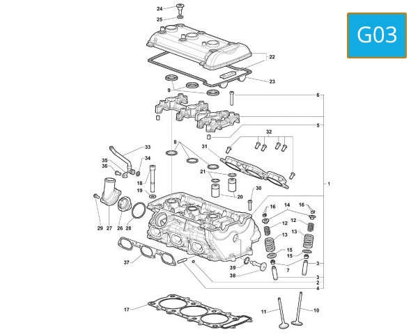 G03 - CYLINDER HEAD