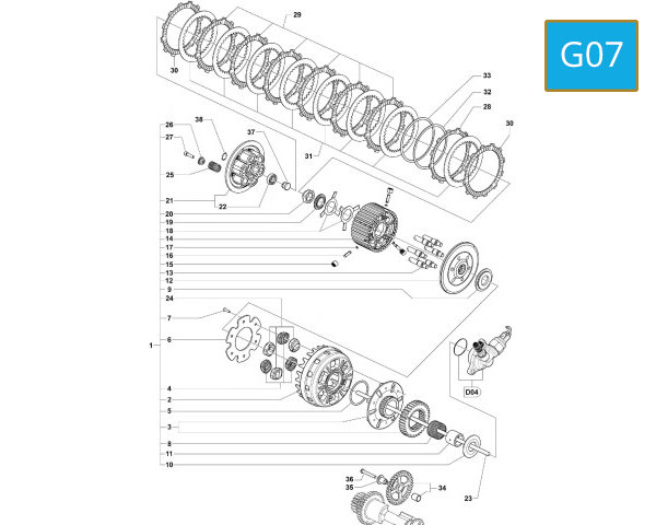 G07 - CLUTCH