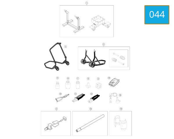 044 - SERVICE TOOLS - FRAME