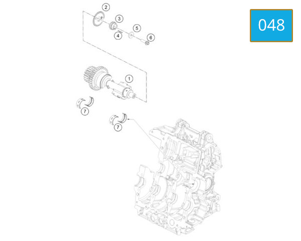 048 - BALANCER SHAFT