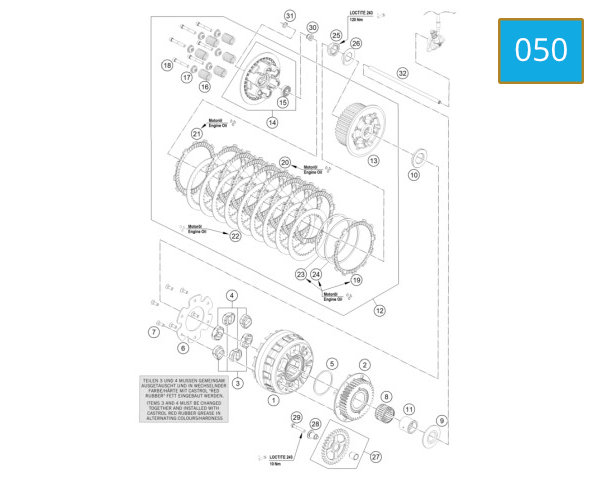 050 - CLUTCH