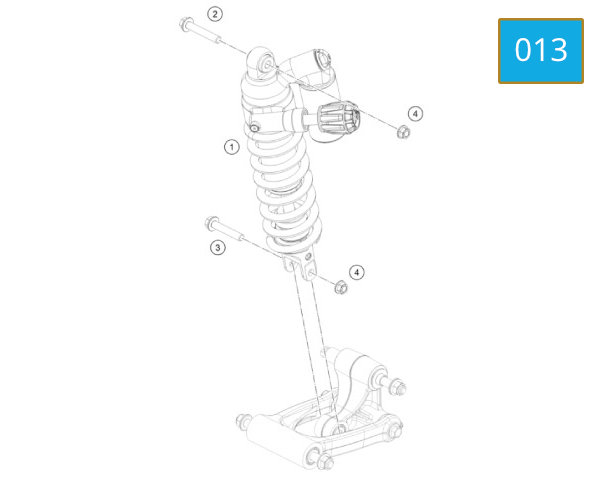 013 - SHOCK ABSORBER
