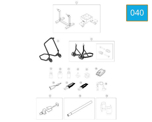 040 - SERVICE TOOLS - FRAME