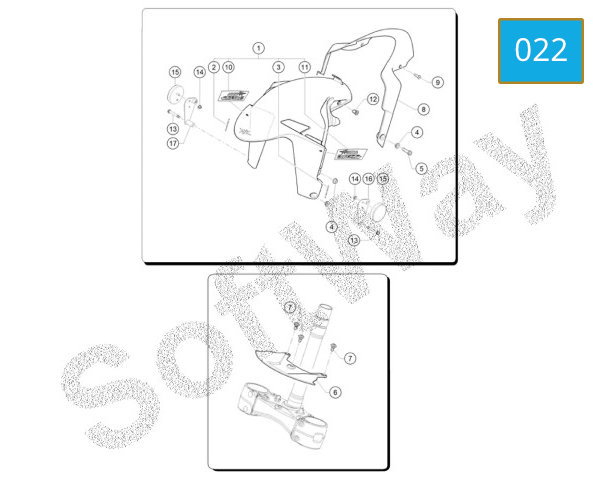 022 - FRONT FENDER