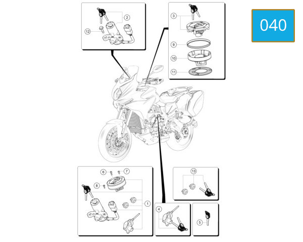 040 - LOCK ASSY
