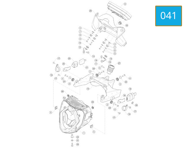 041 - HEADLIGHT - METER
