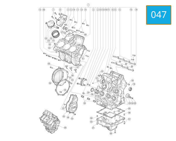 047 - CRANKCASE