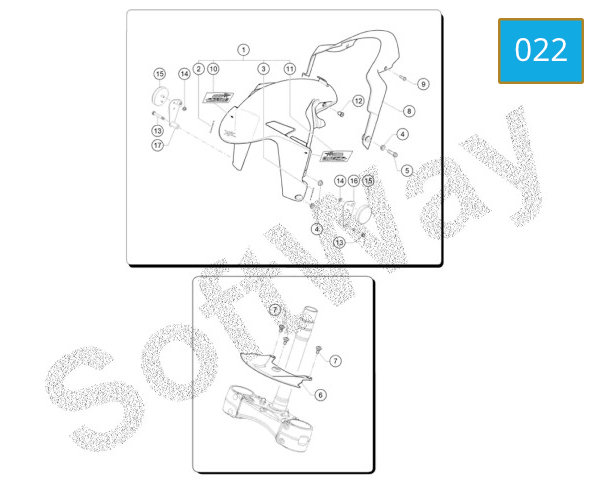 022 - FRONT FENDER