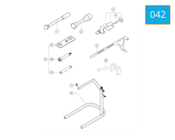 042 - WORKSHOP SERVICE TOOLS FRAME 2