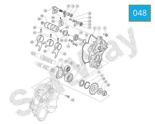 048 - GEAR CHANGE MECHANISM