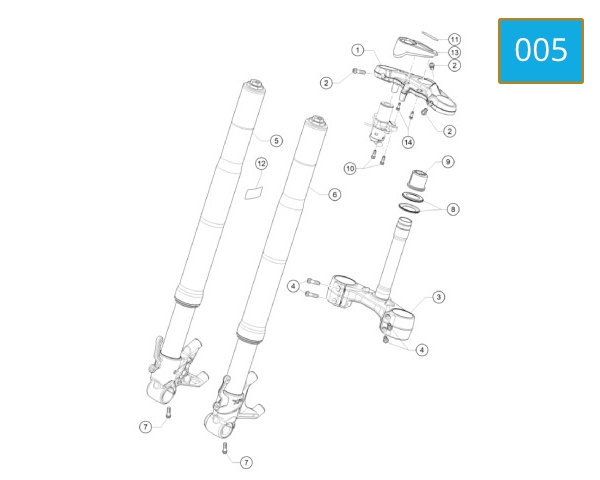 005 - FRONT FORK